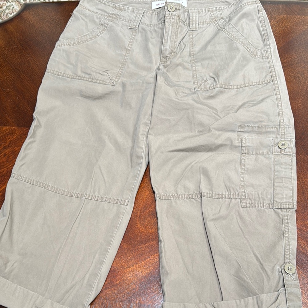Casual Tan Cargo Shorts size 10 new without tags